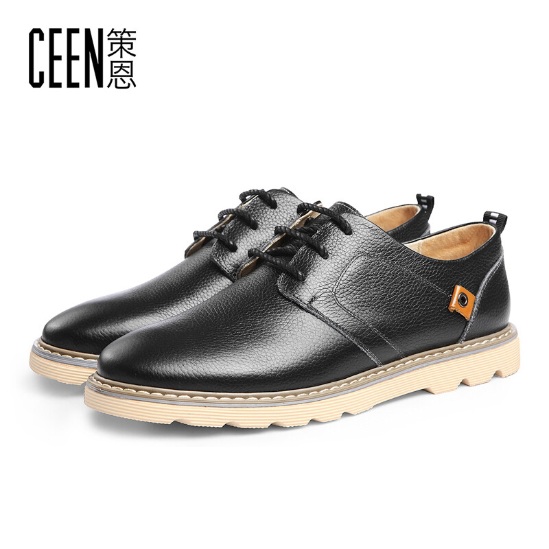 品味绅士风范 CEEN策恩F6019休闲皮鞋的时尚魅力